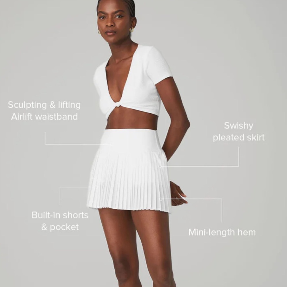 Alo Grand Slam Tennis Skirt